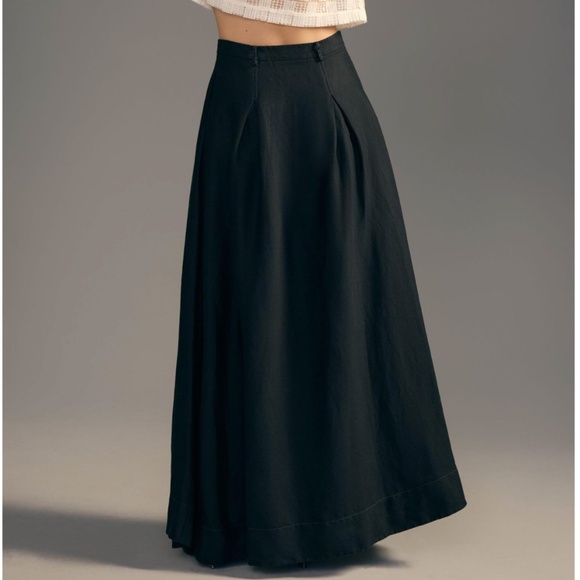 BY ANTHROPOLOGIE PLEATED MAXI SKIRT - Picture 2 of 4